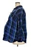 Isabel Maternity 100% Rayon Blue Long Sleeve Blouse Size XXL Maternity - photo 5