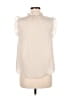 Blu Pepper 100% Polyester Ivory Sleeveless T-Shirt Size M - photo 2