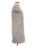 Theory Houndstooth Gray Casual Dress Size 10 - photo 4