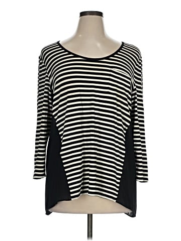 Not Your Daughter's Jeans 3/4 Sleeve Top (view 1)