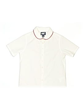 Lands' End Short Sleeve Button Down Shirt