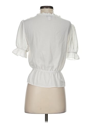 Topshop Short Sleeve Blouse (view 2)