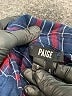 Paige 100% Viscose Plaid Blue Long Sleeve Button-Down Shirt Size S - photo 7
