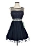 My Michelle 100% Polyester Blue Cocktail Dress Size 1 - photo 1