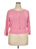 City Chic Pink Cardigan Size 20 - photo 1