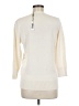 Sport Haley 100% Cotton Argyle Ivory Pullover Sweater Size M - photo 2