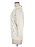 Sport Haley 100% Cotton Argyle Ivory Pullover Sweater Size M - photo 5