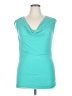 Bobeau 100% Polyester Teal Sleeveless Top Size XL - photo 1