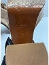Chloé 100% Leather Tan Leather Croc Embossed Platform Sandals Size EU 38 - photo 5