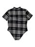 Shein Curve Houndstooth Black Bodysuit Size 14 Plus (1) - photo 2