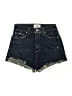 Paige Stars Blue Denim Shorts Size 25 waist - photo 1