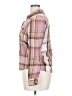 Wrapper Plaid Brown 3/4 Sleeve Button-Down Shirt Size XL - photo 5