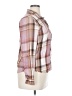 Wrapper Plaid Brown 3/4 Sleeve Button-Down Shirt Size XL - photo 4