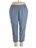 Old Navy Solid Blue Linen Pants Size XXL - photo 1