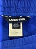 Lands' End 100% Polyester Blue Track Pants Size S - photo 7