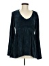 Hannah Blue Pullover Sweater Size M - photo 1