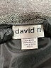David N Chevron-herringbone Gray Casual Skirt Size 10 - photo 4