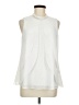 Reiss 100% Polyester Ivory Sleeveless Blouse Size 6 - photo 1