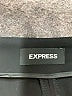 Express 100% Polyester Solid Black Dress Pants Size 6 - photo 4