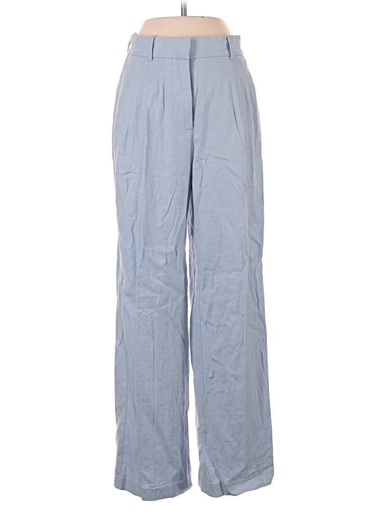Click to view more detailed imagery on our partner's website Pre-owned Open Edit Linen Pants In Blue