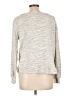 Ellen Tracy Animal Print Silver Pullover Sweater Size L - photo 2