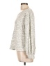 Ellen Tracy Animal Print Silver Pullover Sweater Size L - photo 5
