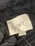 Ann Taylor LOFT 100% Polyester Black Trenchcoat Size L - photo 6