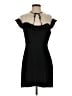Sandro 100% Polyester Black Cocktail Dress Size Med (2) - photo 1