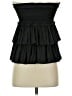 Reset Solid Black Casual Skirt Size S - photo 2