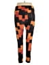 Lularoe Print Orange Leggings Size 2X (TC2) - photo 2