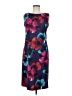 Ronni Nicole Print Blue Cocktail Dress Size 6 - photo 1
