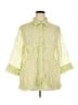 Ruby Rd. Green 3/4 Sleeve Button-Down Shirt Size 20 - photo 1