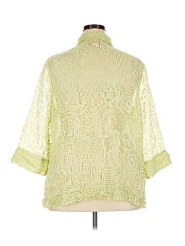 Ruby Rd. 3/4 Sleeve Button-Down Shirt (view 2)