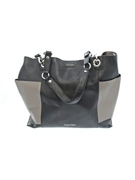Calvin Klein Leather Tote (view 1)