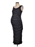 Gap - Maternity Stripes Black Casual Dress Size Sm Maternity - photo 1