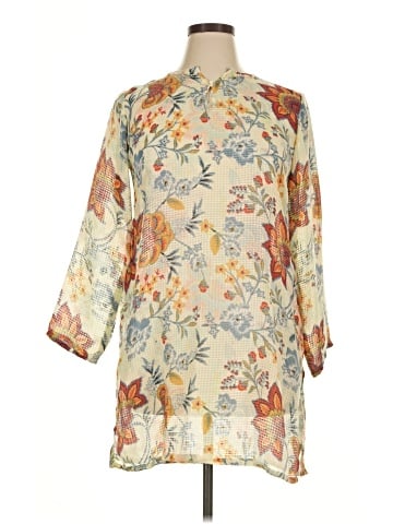 Raj 3/4 Sleeve Blouse (view 1)
