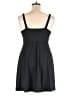 Unbranded Solid Black Cocktail Dress Size XL - photo 2