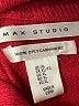 Max Studio 100% Cashmere Red Cashmere Pullover Sweater Size XL - photo 7