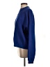 Assorted Brands Solid Blue Sweatshirt Size XS - photo 5