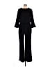 Marina Solid Black Jumpsuit Size 12 - photo 1