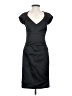 Sandro Ferrone Solid Black Cocktail Dress Size EU 42 / US 12 - photo 1