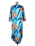 Natori Print Blue Casual Dress Size XL - photo 2
