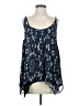 Wish Blue Sleeveless Blouse Size S - photo 1
