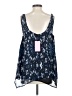 Wish Blue Sleeveless Blouse Size S - photo 2