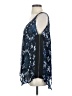 Wish Blue Sleeveless Blouse Size S - photo 5