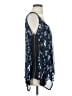 Wish Blue Sleeveless Blouse Size S - photo 4