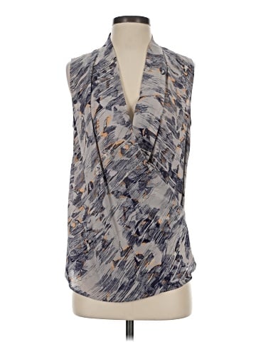 Classiques Entier Sleeveless Silk Top (view 1)