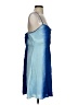 Madison Marcus 100% Silk Tie-dye Blue Cocktail Dress Size S - photo 4