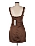 Zara Solid Brown Casual Dress Size M - photo 2
