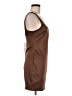 Zara Solid Brown Casual Dress Size M - photo 4